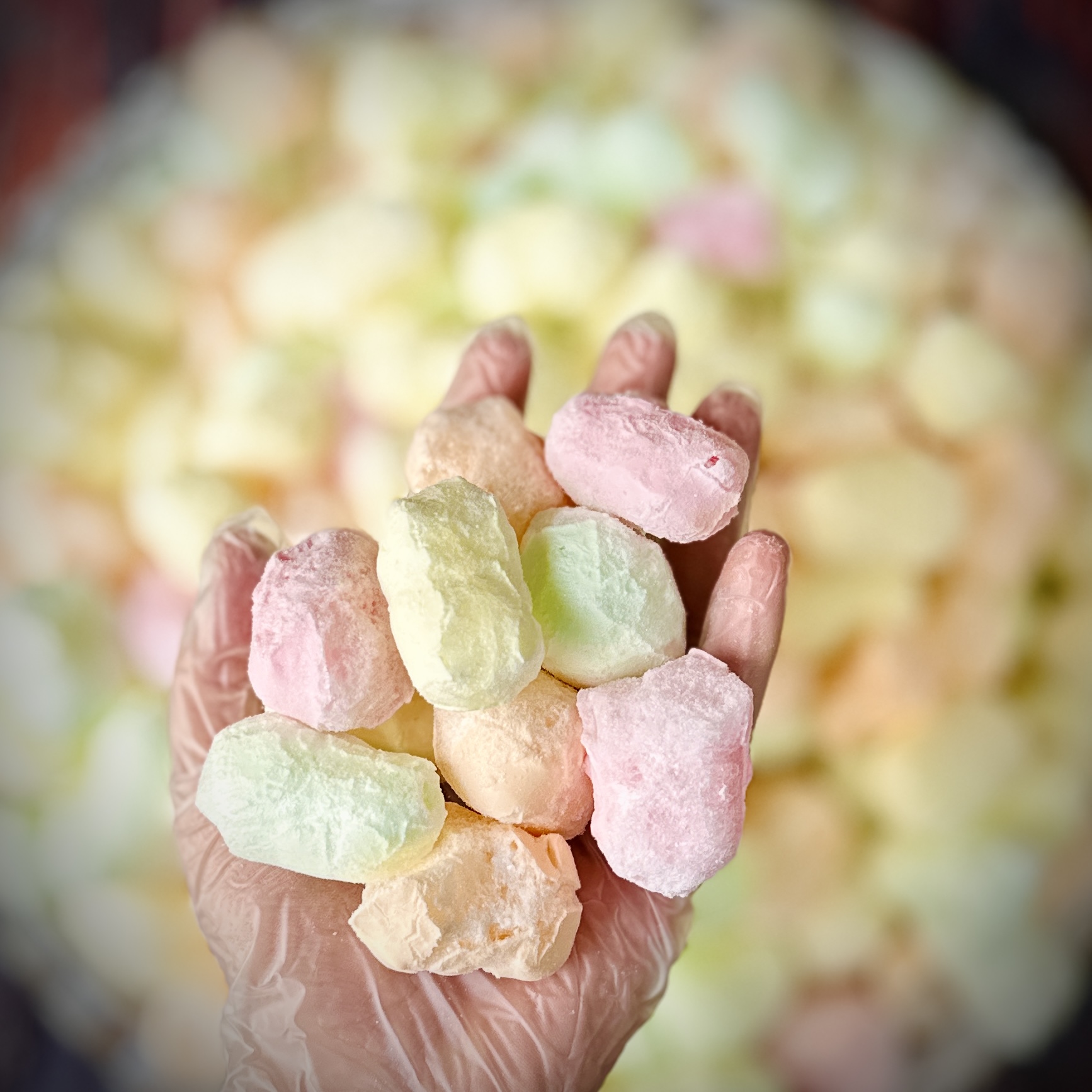 تصویر پاستیل پفکی مخلوط 